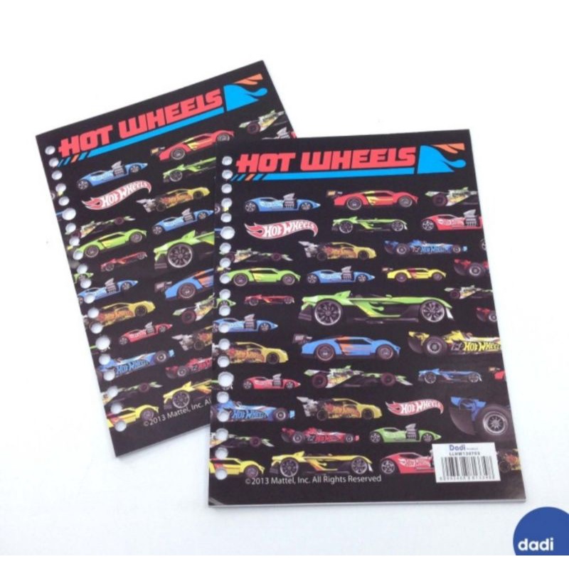 

Dadi - Hotwheels Loose leaf isi 25s/kertas file hotwheels