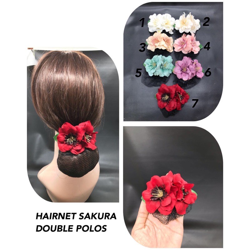 

hairnet sakura double polos