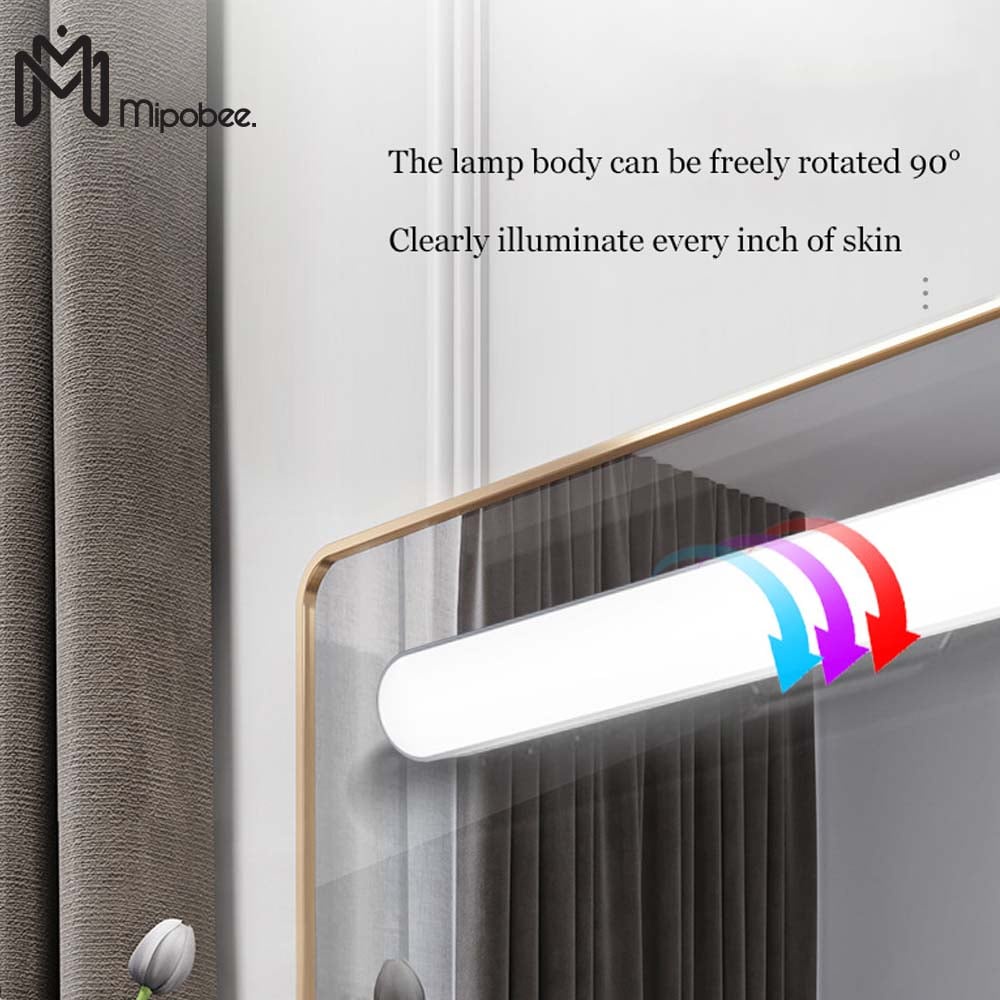 Mipobee Lampu Temple Magnetic Lamp Makeup Multifungsi Rechargeable