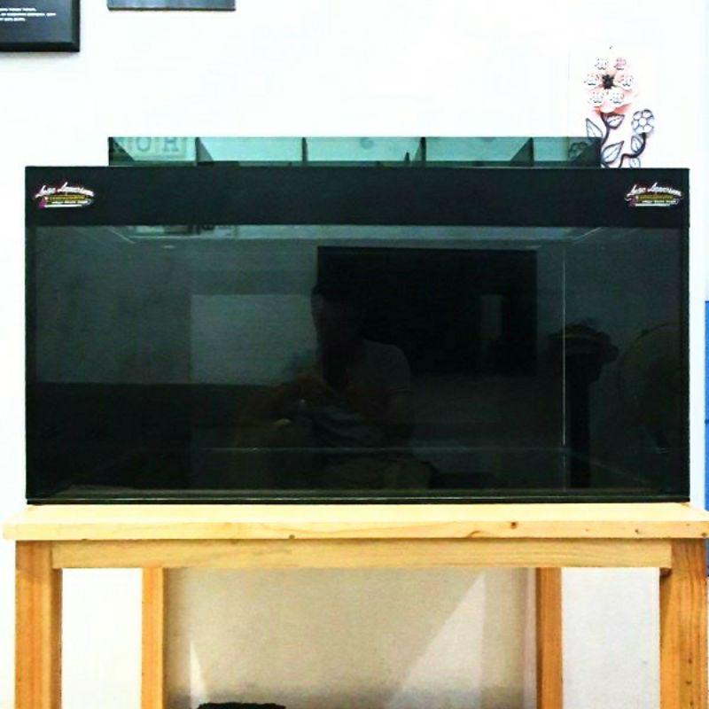 PAKET AQUARIUM 100X50X50 FULL 8MM + TOP + TUTUP