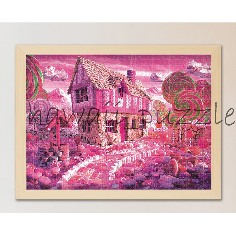 Mini Puzzle 1000 pcs Mainan Jigsaw Puzzle-CANDY HOUSE