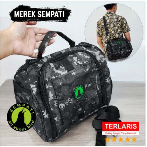 TRAVEL POUCH SUGAR GLIDER TAS TRAVEL CAGE MINI UNTUK BAWA SANGKAR BURUNG  HAMSTER (GOJEK)