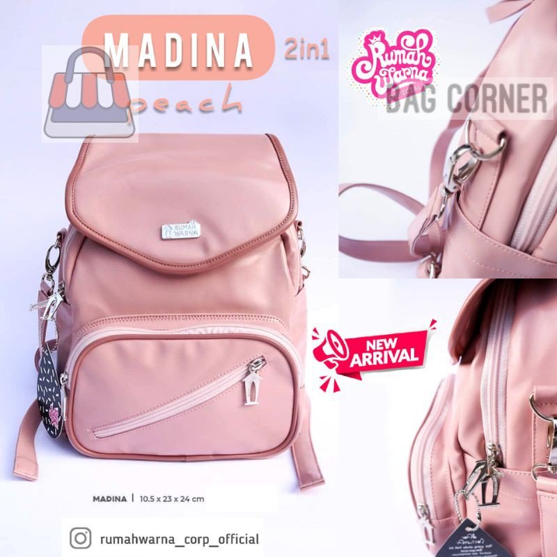 BagCorner - TAS RANSEL M MADINA RUMAH WARNA