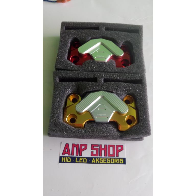 TUTUP COVER RAISER STANG BAR CLAMP VIXION BYSON CB150R SCORPIO DLL - STANG MOTOR - AKSESORIS MOTOR