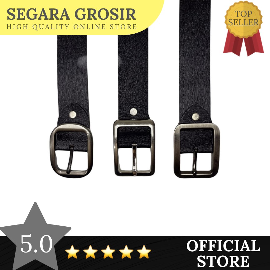 SABUK COWO PRIA MODEL JARUM MEN BELT STAINLESS FORMAL GASPER IKAT PINGGANG LAKI LAKI BAN PINGGANG PRIA GASPER FORMAL TERMURAH GROSIR MURAH IMPOR IMPORT BUCKLE KULIT PU LEATHER HITAM BLACK BESI PREMIUM BRANDED PANJANG AKSESORIS FASHION