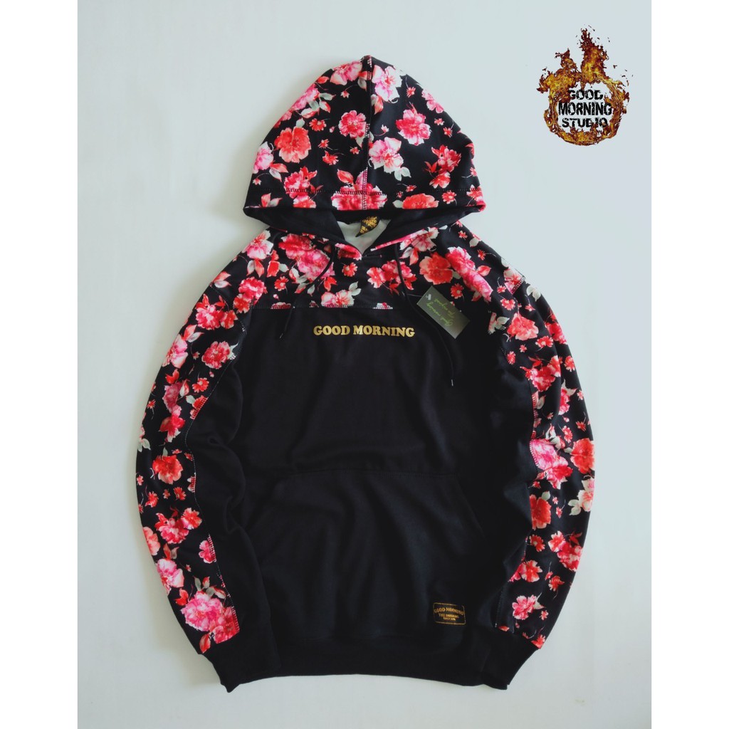 Premium(Realpic) Jaket Sweater Hoodie Good Morning / Sweater Hoodie Premium / GM09