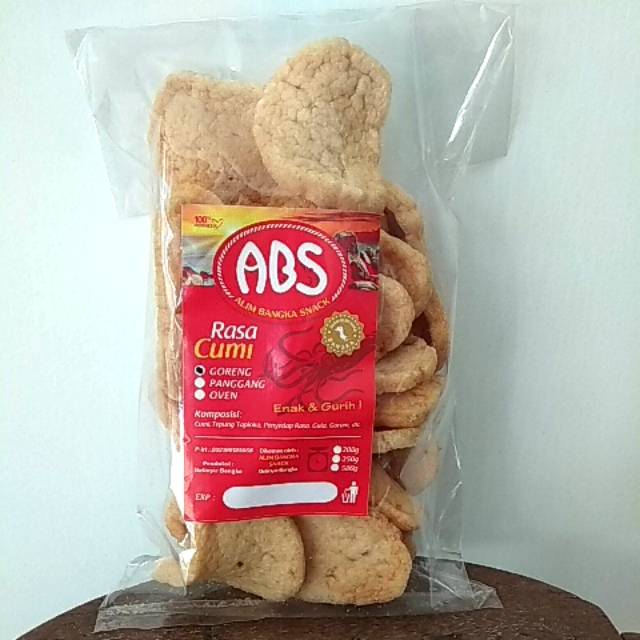 

Kemplang Goreng Rasa Cumi ( Besar) cap ABS