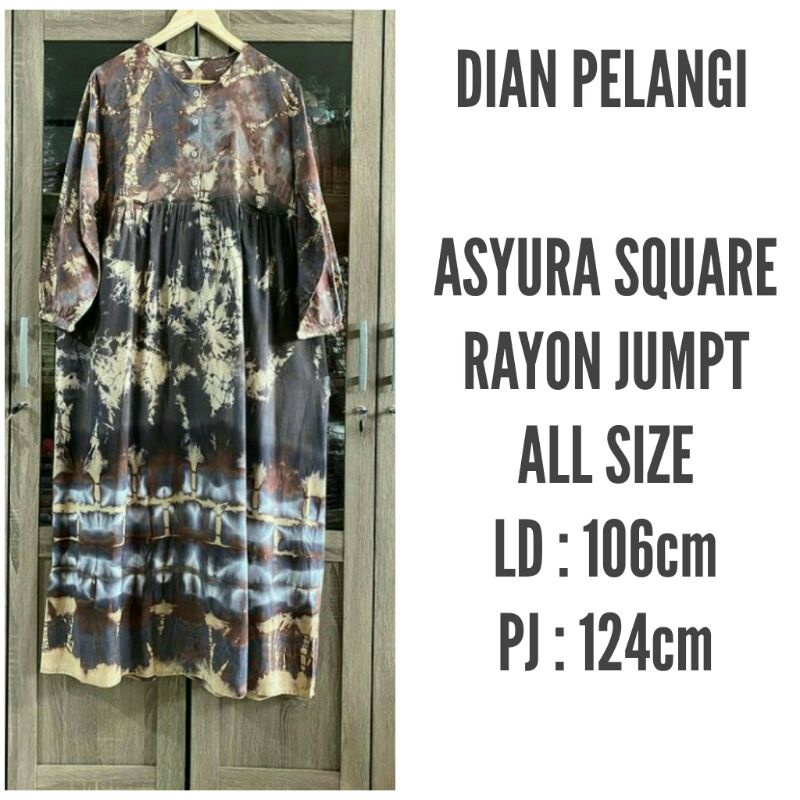 Asyura Square Rayon Jumputan by DIAN PELANGI