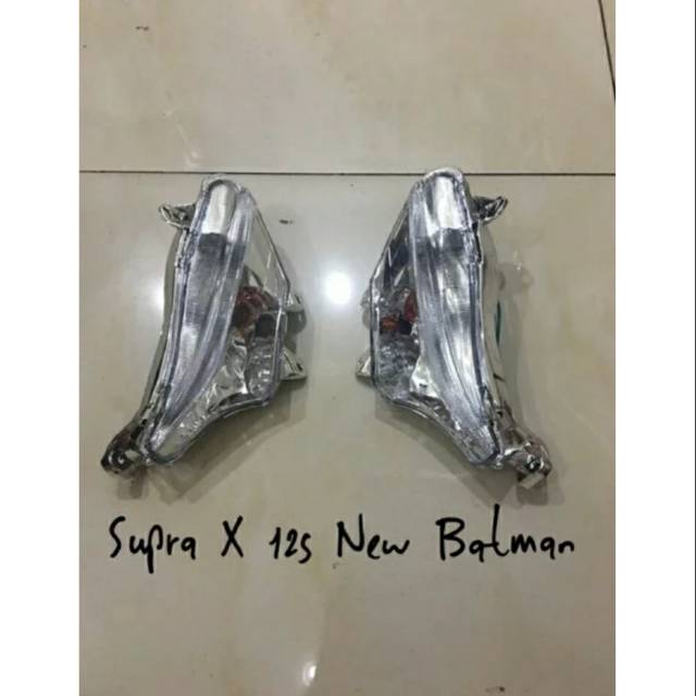 Lampu sen depan motor supra x 125 new batman tahun 2007