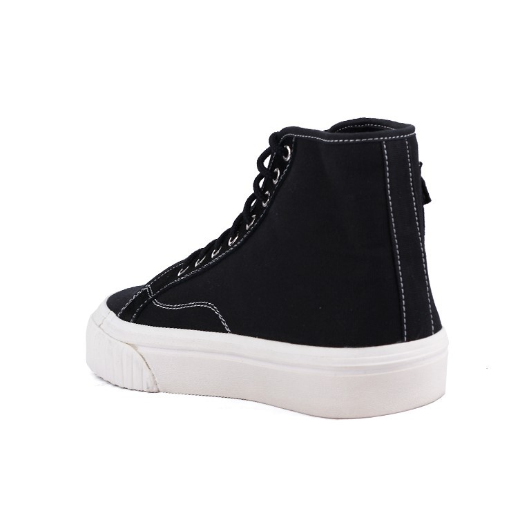 HARVEY BLACK - Sepatu Kasual Pria Sneakers Casual Cowok Cewek Sepatu Kets Santai Jalan Vulcanized