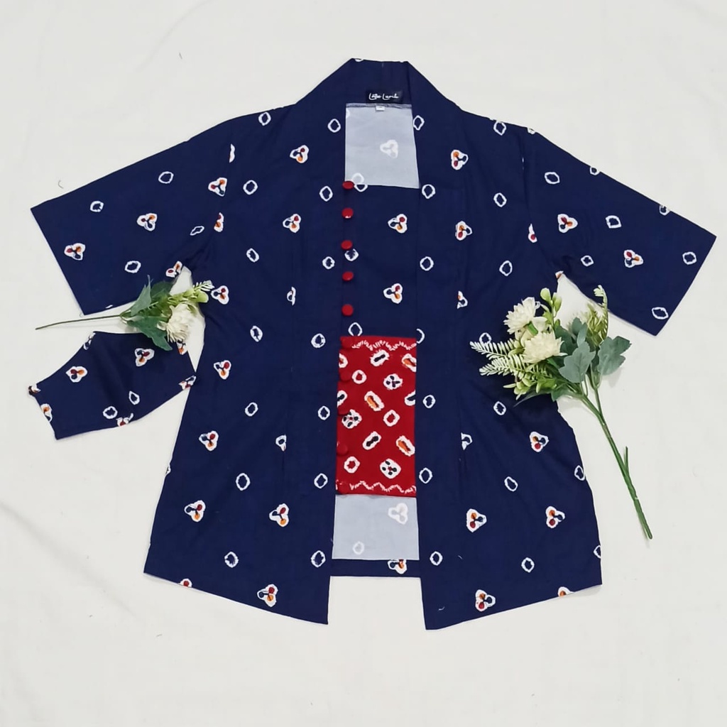 Kebaya Jumputan - Kutubaru Jumputan