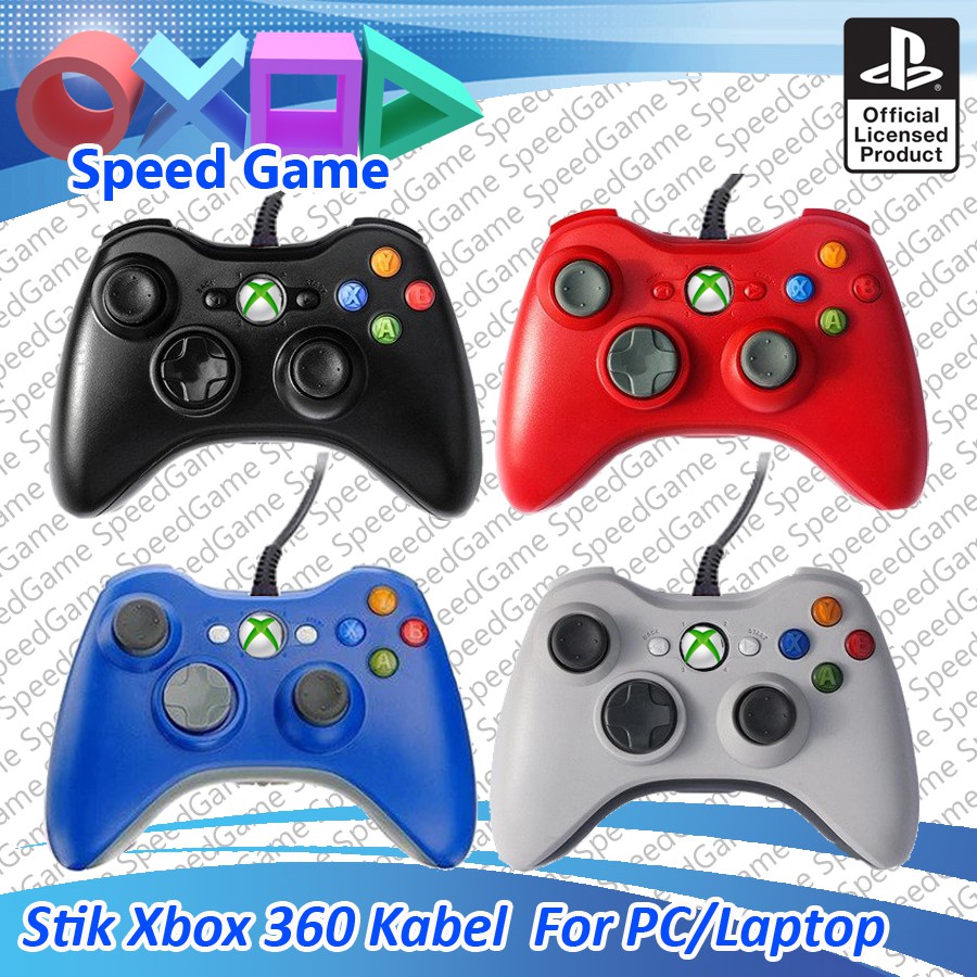 Stick xbox 360 stik xbox 360 gamepad JOYSTIK Xbox 360 for PC LAPTOP kabel WIRED windows