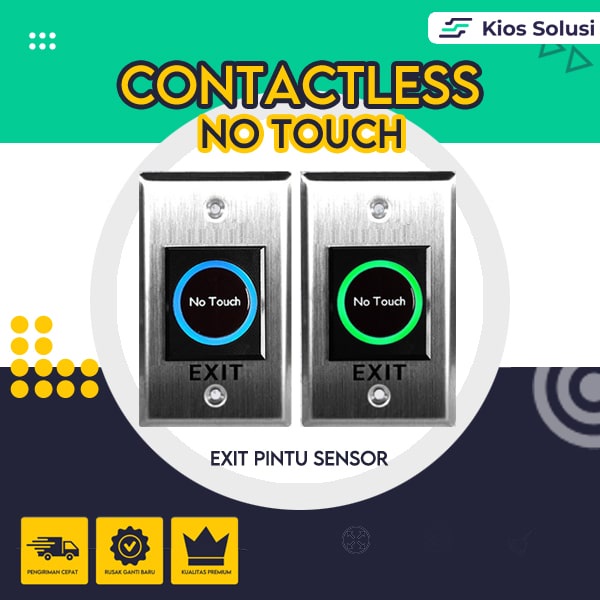 Contactless Exit Button Akses Pintu No Touch Akses Pintu | Tombol Lift