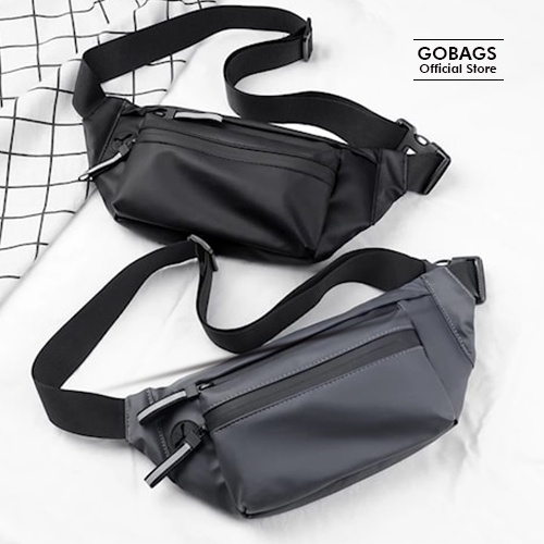 Tas selempang pria distro original import Wasitbag tas slempang bahu pinggang pria cowok dewasa rema