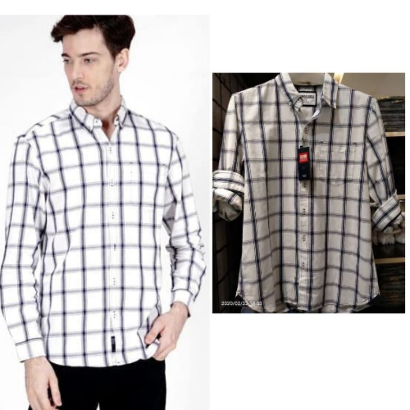 Bombboogie Original Tansion white Navy Reguler Shirt