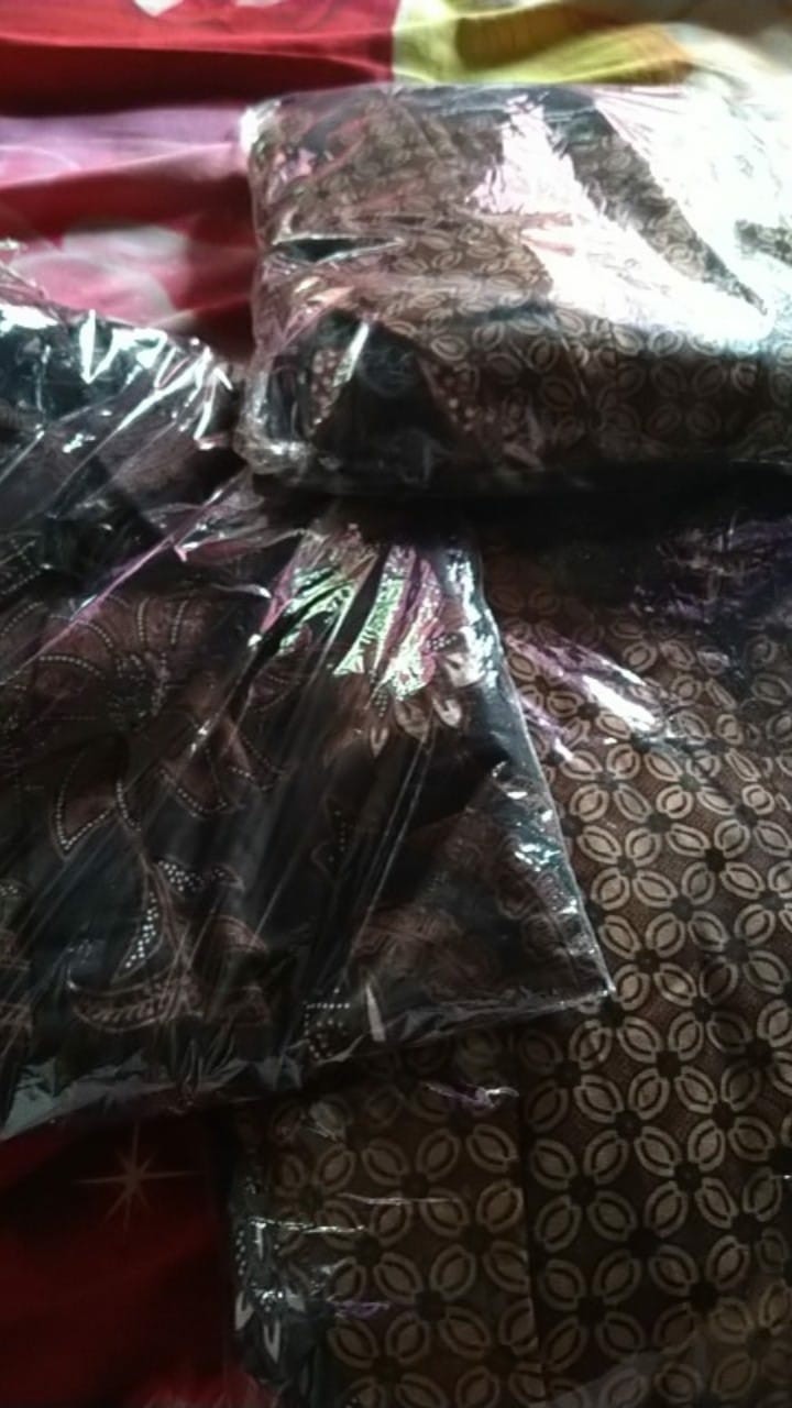 Batik Couple Keluarga - Batik Sarimbit Gamis Familly Set