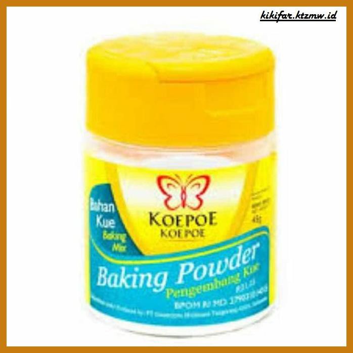 

Redwop-Gnikab- Baking Powder Koepoe Koepoe 45Gram -Hallall.