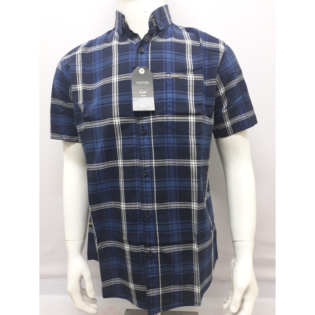 KEMEJA PRIA LENGAN PENDEK/TOPTEN_NR0143