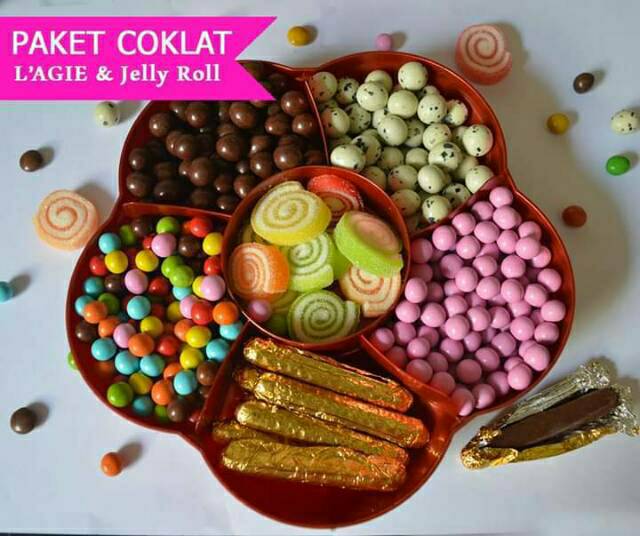 Coklat tray delfi coklat tray l'agie coklat kiloan coklat lebaran paket coklat delfi Tray Coklat