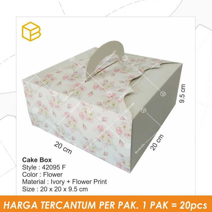

Produk Terbaik] Packaging, Kemasan, Dus Box Kue, Gift, Kotak | Tc - 42095 Flower - Flower