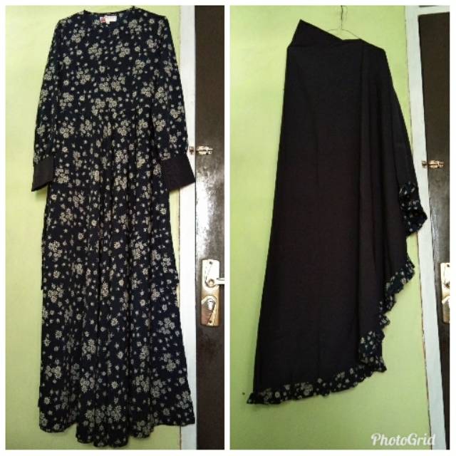 Preloved gamis majidah set