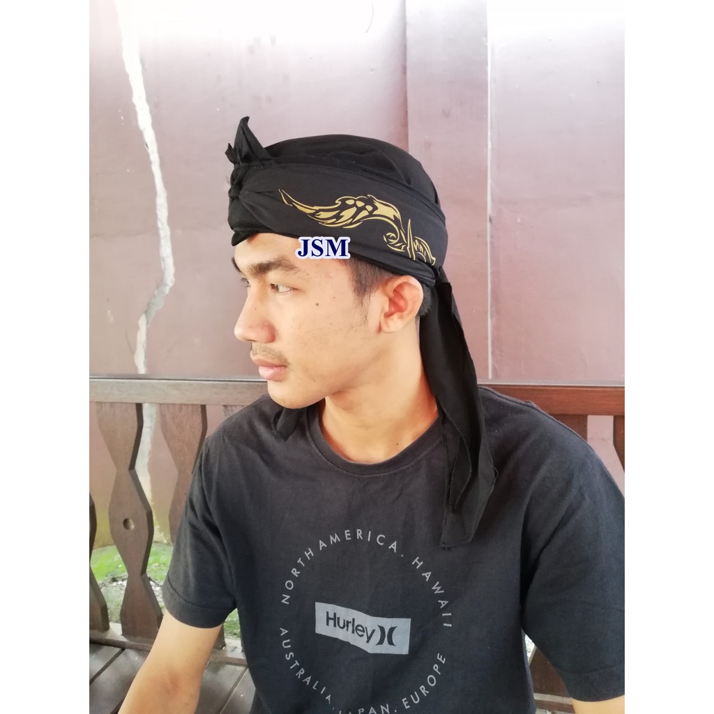 Iket Blangkon Udeng Sunda Totopong Motif Kujang
