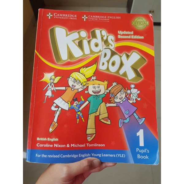 Kid's Box Pupil's Book Kelas 1 SD bekas kids box pupils book kid box bahasa inggris Cambridge