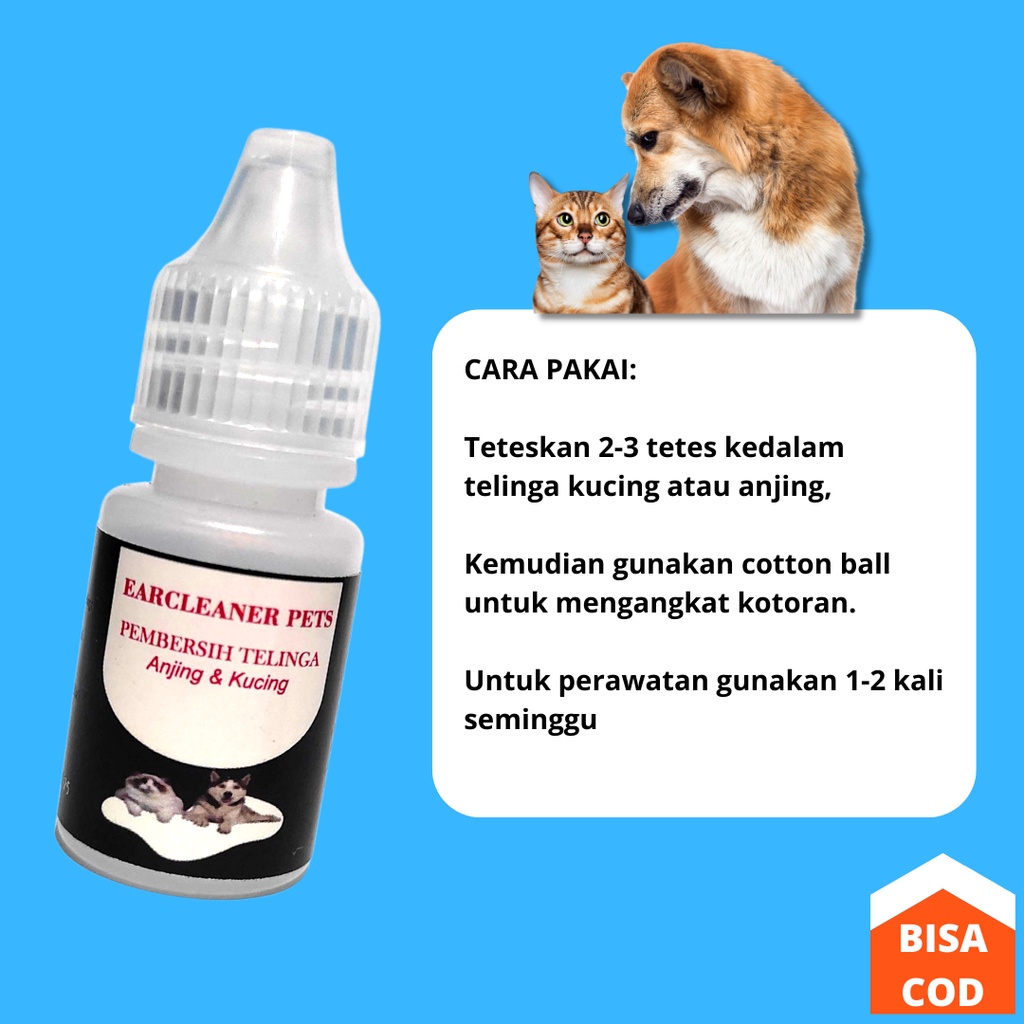 PEMBERSIH TELINGA KUCING ANJING KOTORAN TELINGA CONGEK EARCLEANER Furmax Vet Pet Maxcat Olive Care Royalcats