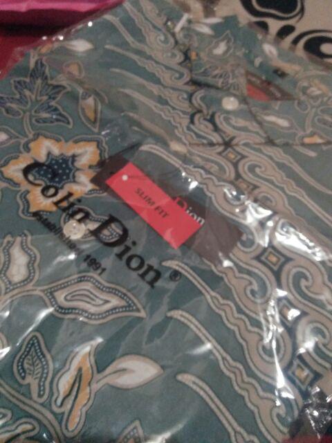 Kemeja Batik Pria Slim Fit Colindion Best Seller Cbs722