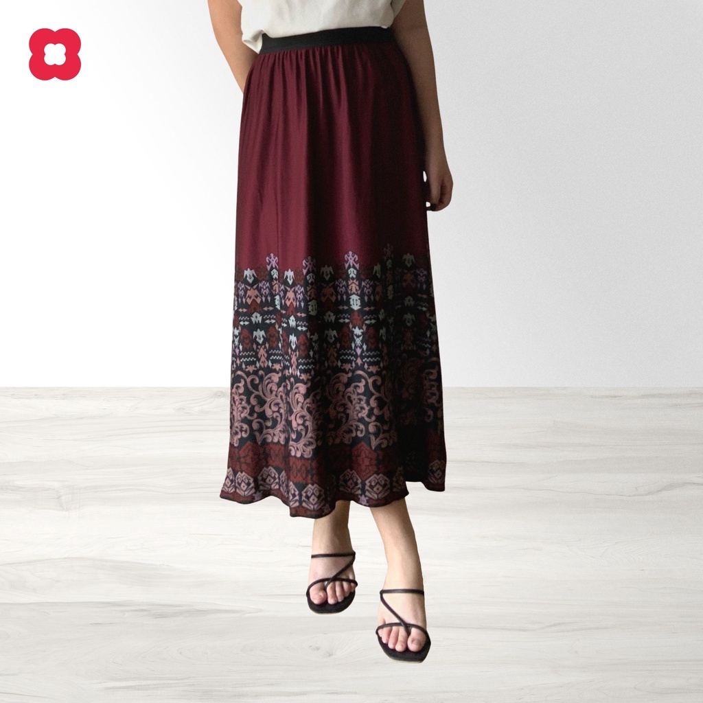 FURLA Maxi Skirt | Bawahan / Rok Panjang Wanita | Cotton Club