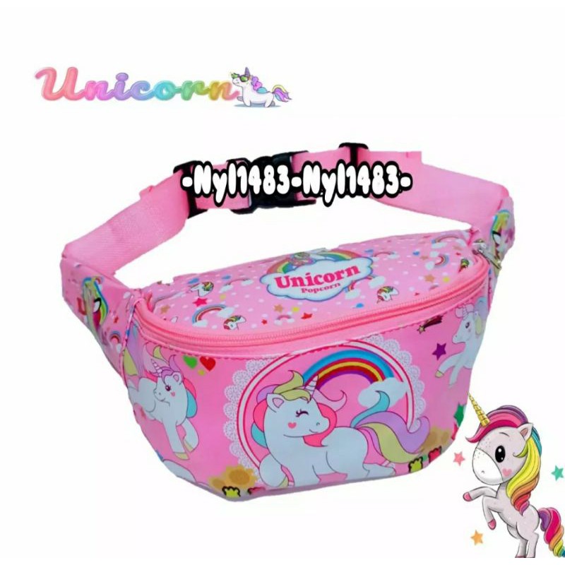 waistbag anak unicorn kudapony tas slempang anak unicorn