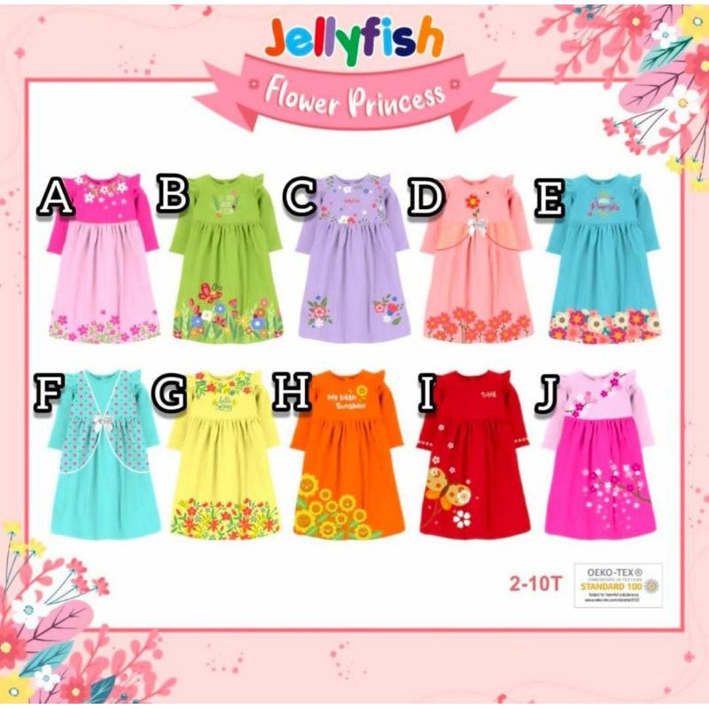 (BISA COD) READY DRESS PRINCESS JELLYFISH