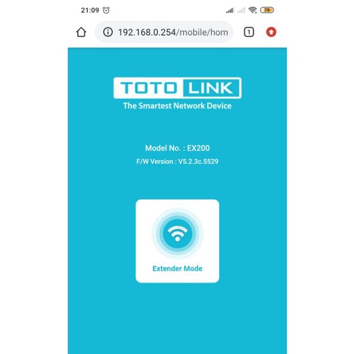 Repeater Wifi TOTOLINK EX200 300Mbps Wireless N Range Extender