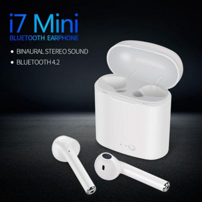 I7S TWS Headset Bluetooth Wireless Earphone HF I7S
