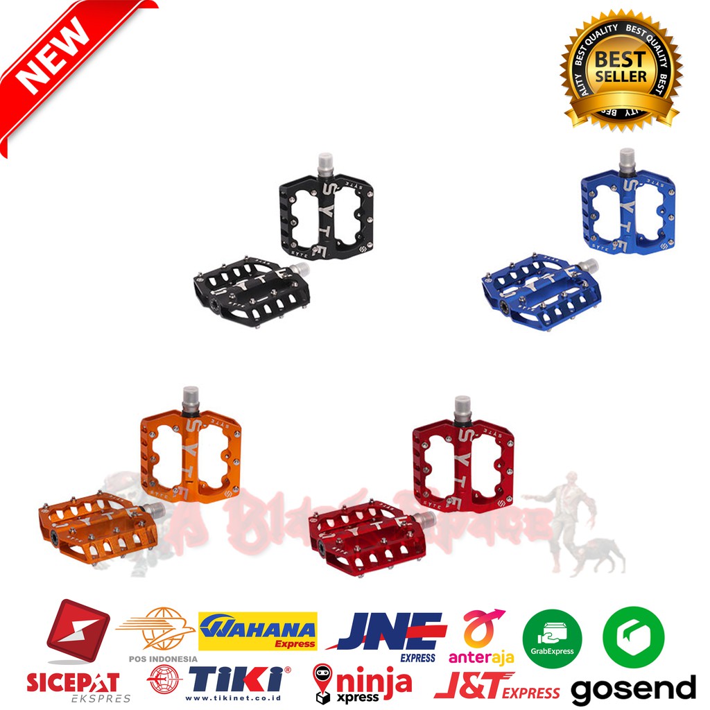 Pedal Sepeda SYTE Alloy 3 Bearing 3 ST-M403 Pedal Sepeda MTB