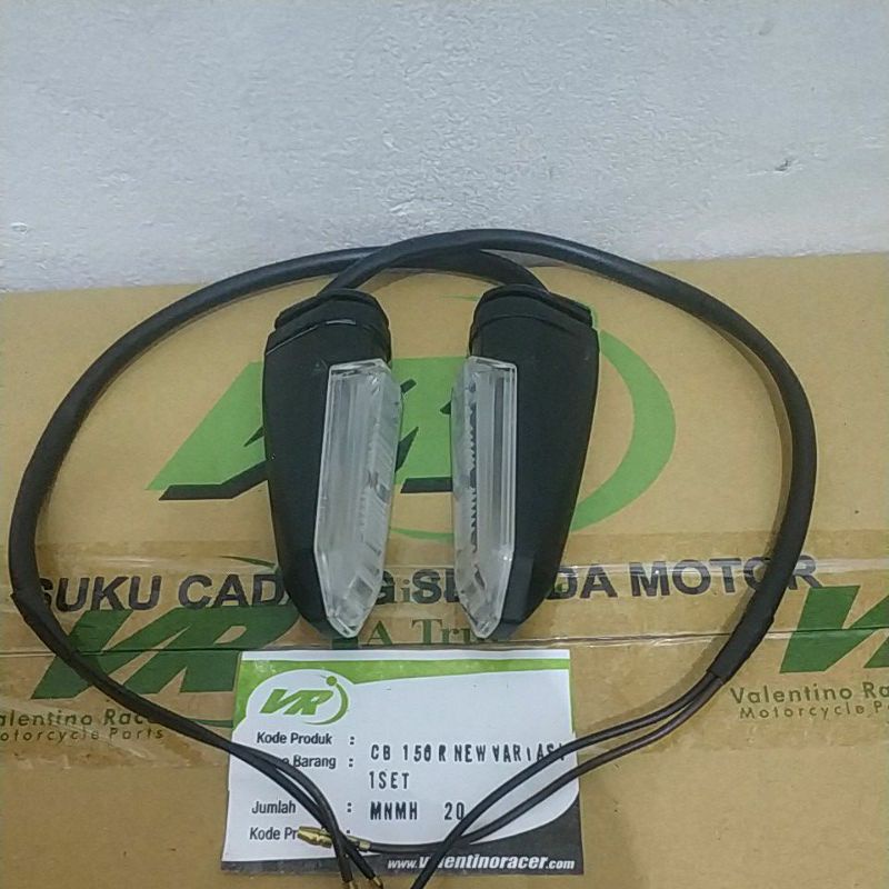 Lampu sen depan belakang CB 150 R new variasi