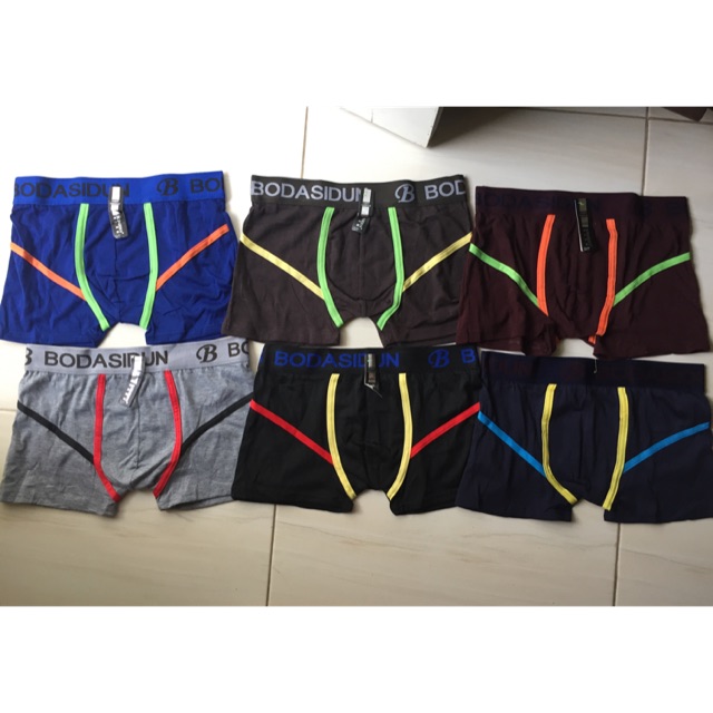 Cuci Gudang Boxer Pria Bodasidun Murah