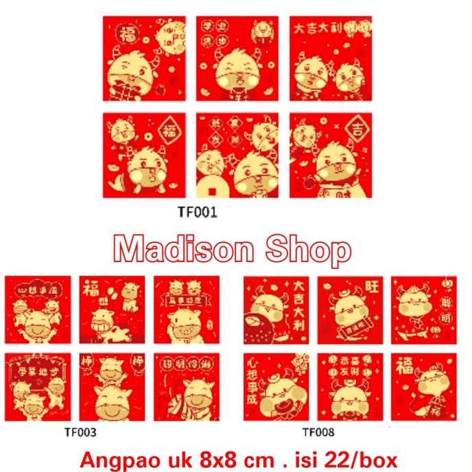 

Angpao Imlek isi 22 Kerbau 2021 Ampao Murah Fuk Emas Angpau Merah Hoki