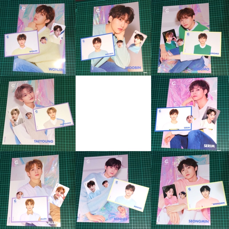 READY INA CRAVITY 1st FANKIT FANSHIP MEMBER SET serim allen wonjin woobin jungmo minhee taeyoung seo