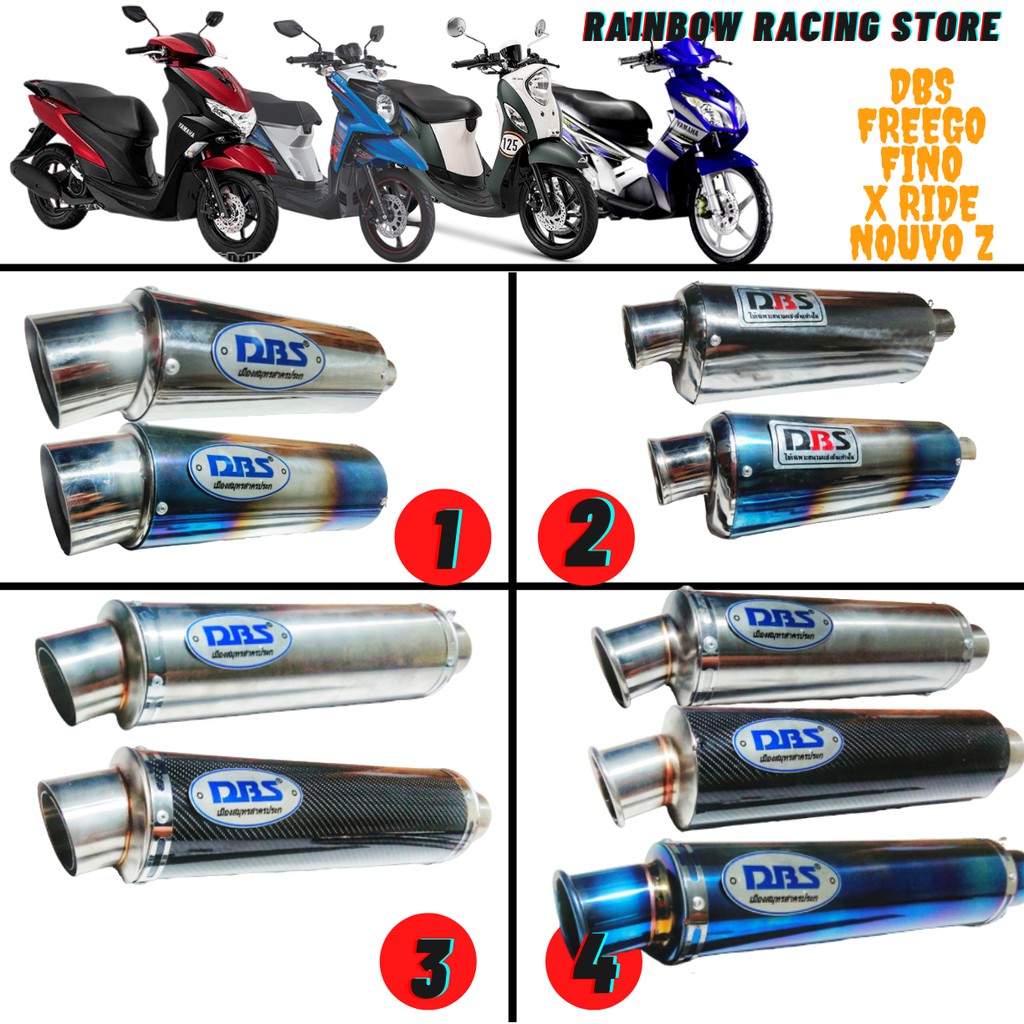 knalpot racing knalpot freego knalpot fino knalpot x ride nouvo z dbs