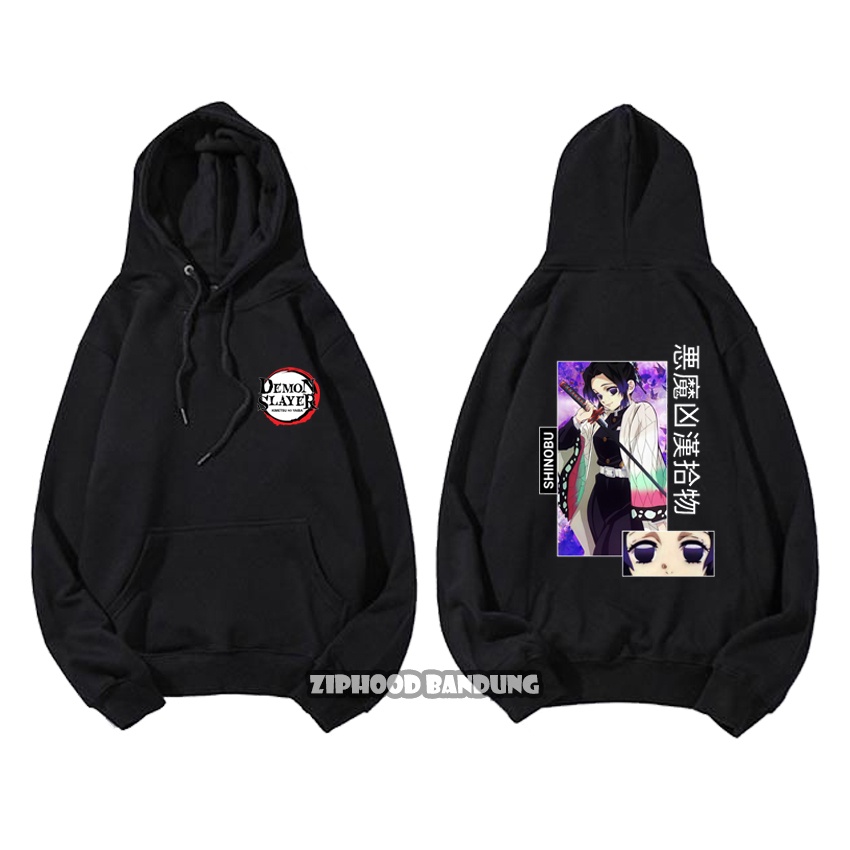 ZIPHOD BANDUNG - Jaket Hoodie Dewasa Anime Demon Slayer Shinobu Kocho