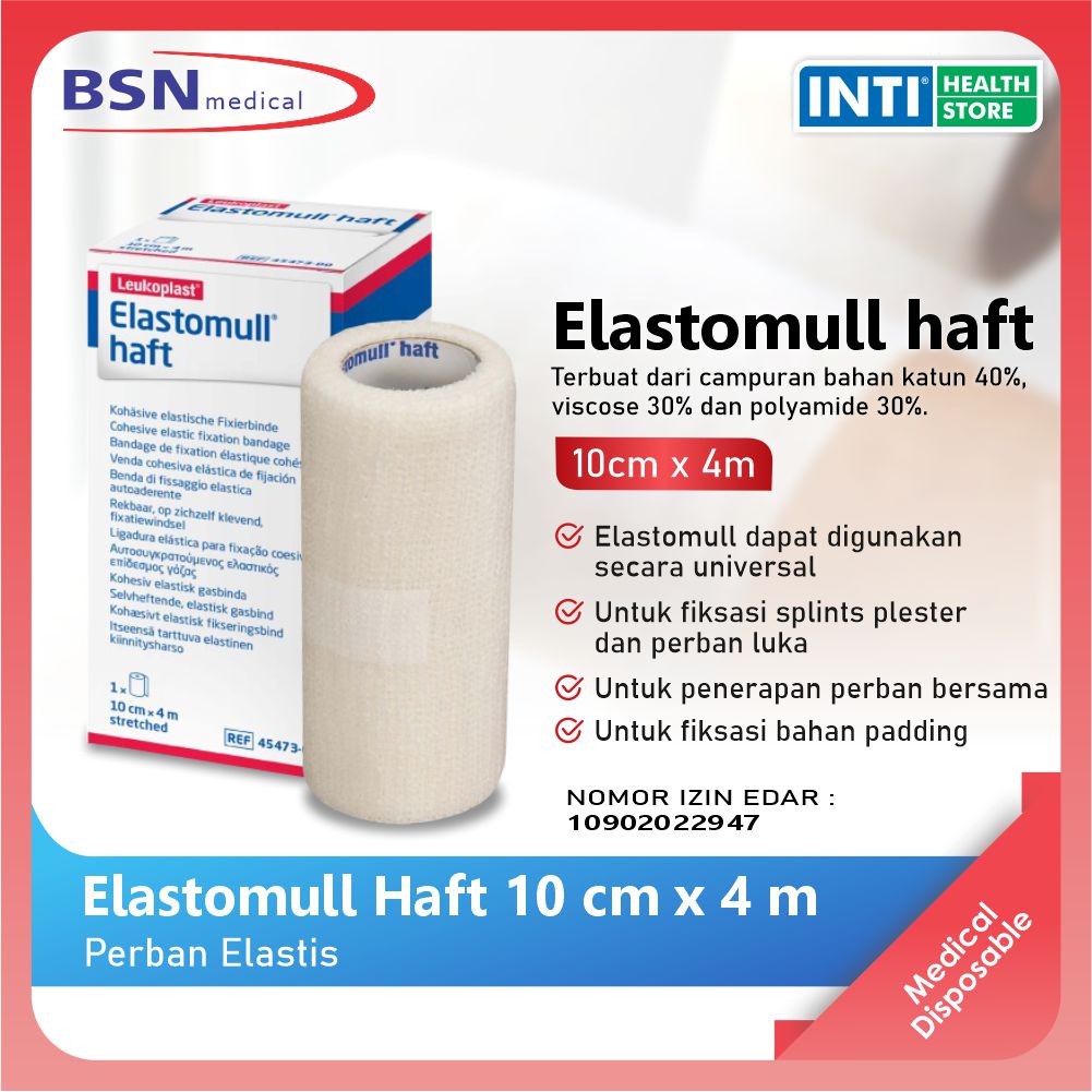 Bsn | Elastomull Haft 10 cm x 4 m