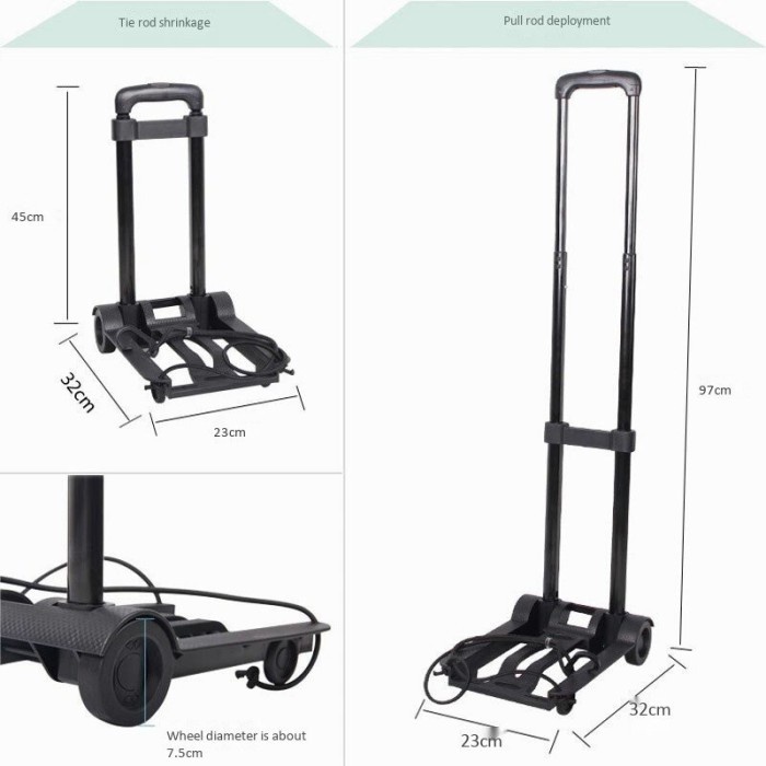 NEW TROLI LIPAT / TROLEY LIPAT / FOLDABLE TROLLEY