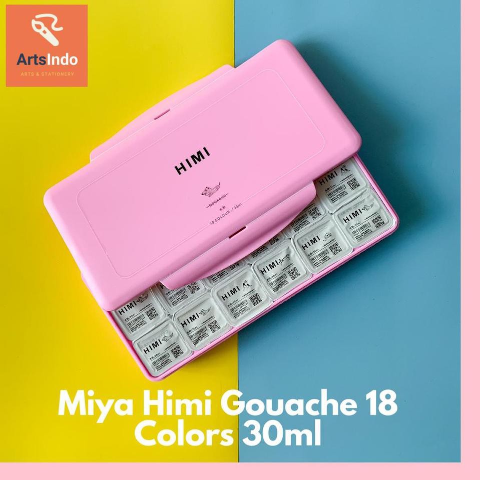 

Terbaru ➦ Miya Himi Gouache Paint Cat Set 18 Colors x 30ml 48➪ (Harga Promo)