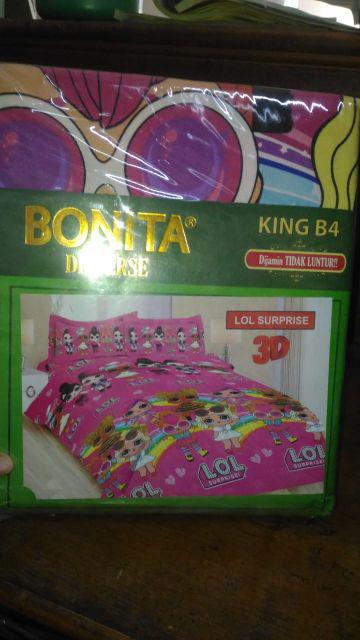 Sprei B4 Bonita Green Tulip 180x200