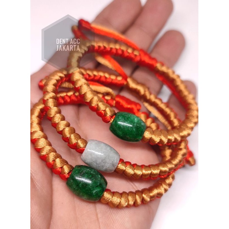 GELANG TALI GIOK BURMA ORIGINAL