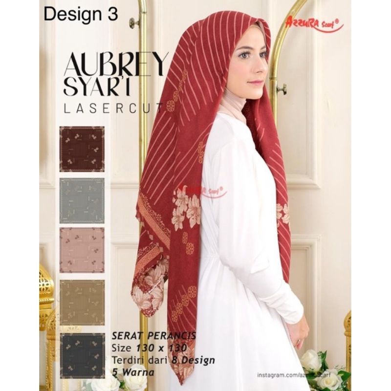 Aubrey syar'i lc by azzura scraf