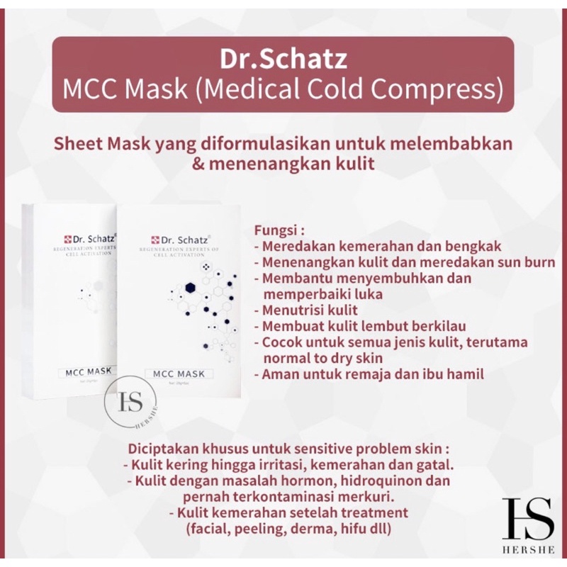 Dr Schatz Polypeptide Collagen Mask ( 5 sheet )