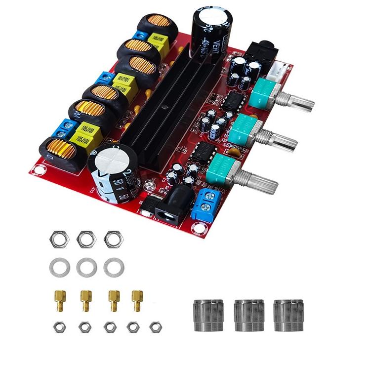(TaH➤) ⭐️ M139 M543 Kit Power Amplifier Class D TPA3116D2 2x50W+100W 2x120W Stereo Subwoofer XH-M139