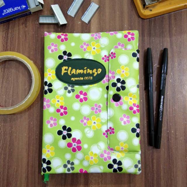 

Note Book Buku Tulis Buku Catatan Buku Agenda FLAMINGO 0078 Hijau